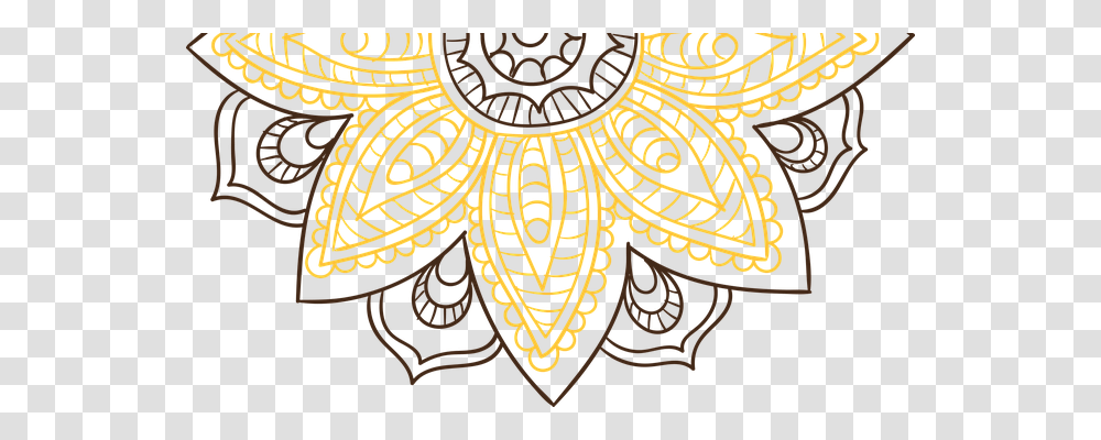 Mandala Pattern, Rug, Paisley Transparent Png