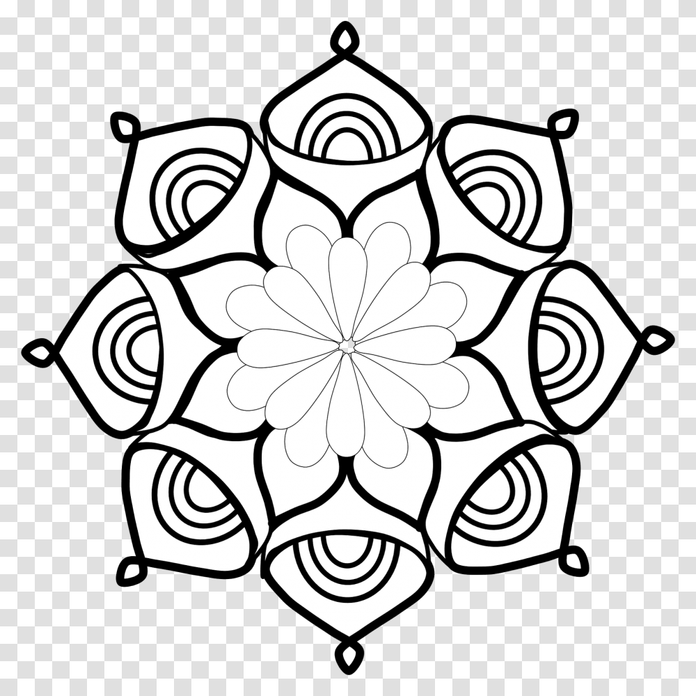 Mandala Clip Art, Pattern, Floral Design, Stencil Transparent Png