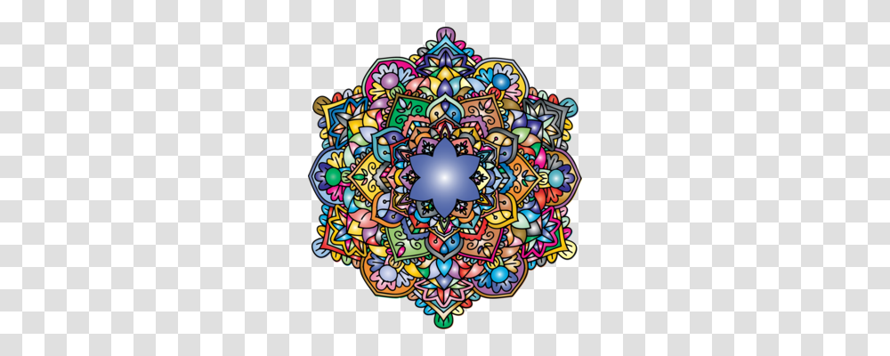 Mandala Coloring Book Design Coloring Book Paisley Mandala, Stained Glass, Doodle, Drawing Transparent Png