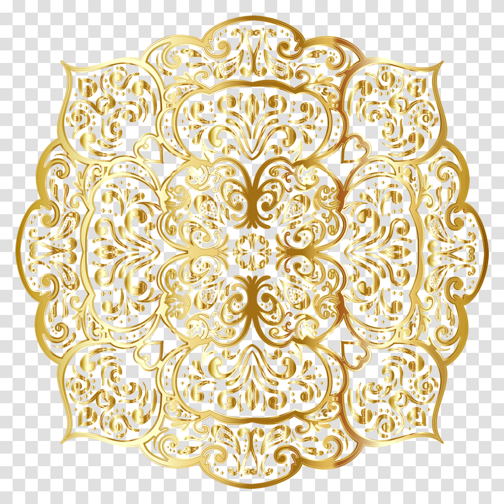 Mandala Decorative Line Art Free Vector Graphic On Pixabay Decorative, Floral Design, Pattern, Graphics, Rug Transparent Png