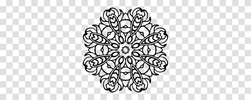 Mandala Download Drawing Android, Gray, World Of Warcraft Transparent Png