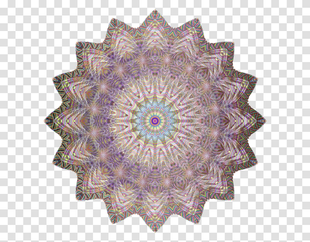Mandala Gekleurd, Ornament, Pattern, Fractal, Blouse Transparent Png