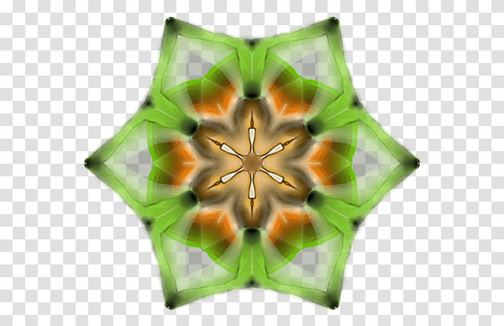 Mandala Green Heart Chakra Free Image On Pixabay Hnh Nh Php Ng Dng, Ornament, Spider, Invertebrate, Animal Transparent Png
