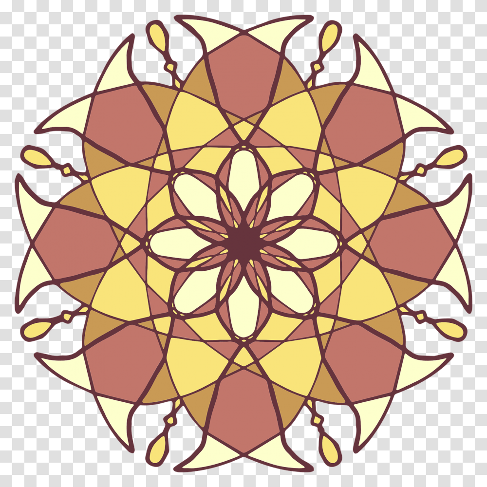 Mandala, Ornament, Pattern, Fractal Transparent Png