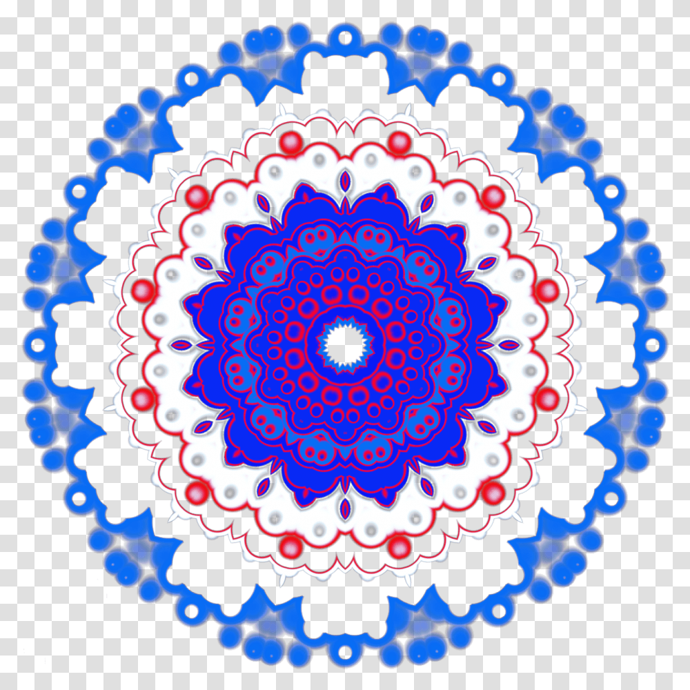 Mandala Patriotico, Pattern, Ornament, Fractal, Birthday Cake Transparent Png