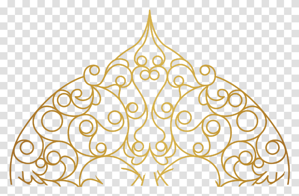 Mandala Swirls Design Pattern Paisley Gold Decor Gold Decor, Accessories, Accessory Transparent Png