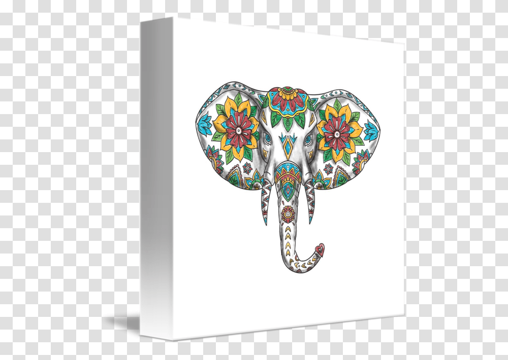 Mandala Tattoo Elephant Stock Photography Mandala Elefante Tattoo, Floral Design, Pattern Transparent Png