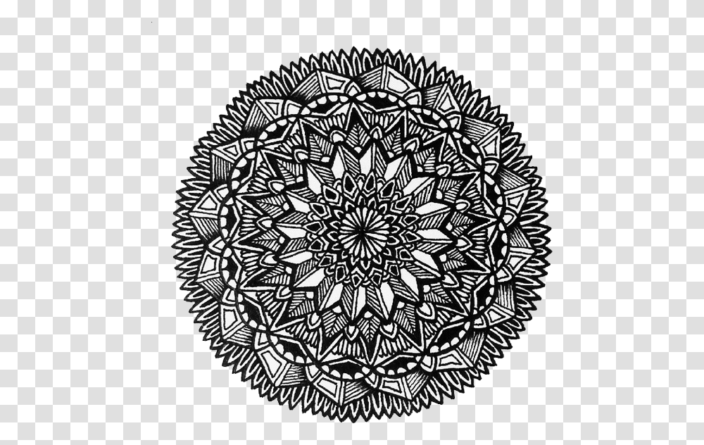 Mandala Tattoos Clipart Sleeve Tattoo Mandala, Doodle, Drawing, Rug, Photography Transparent Png