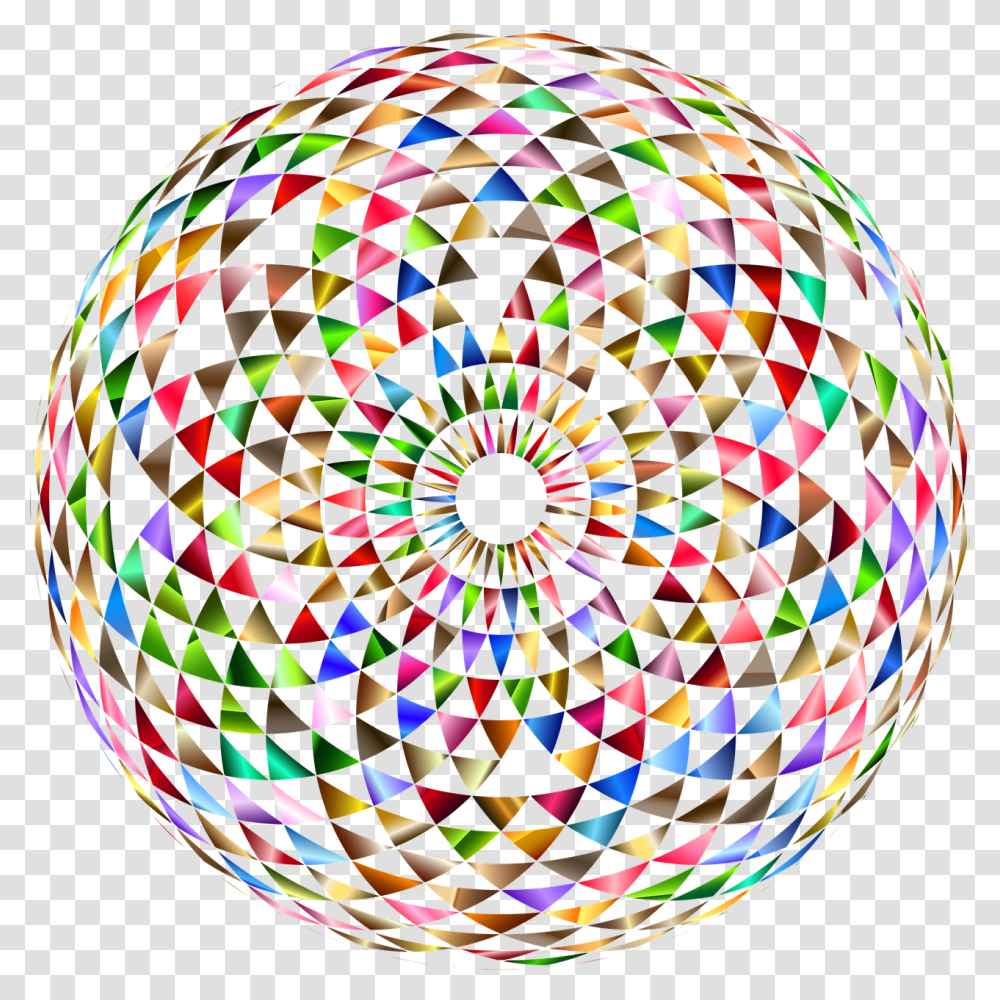 Mandala Toroid Geometric Image Getty Villa, Ornament, Pattern, Fractal, Sphere Transparent Png