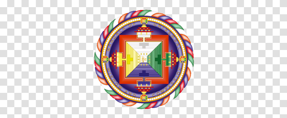 Mandala Universal Compassion Wisdom 900 Marie Reine De La Paix, Logo, Trademark, Emblem Transparent Png