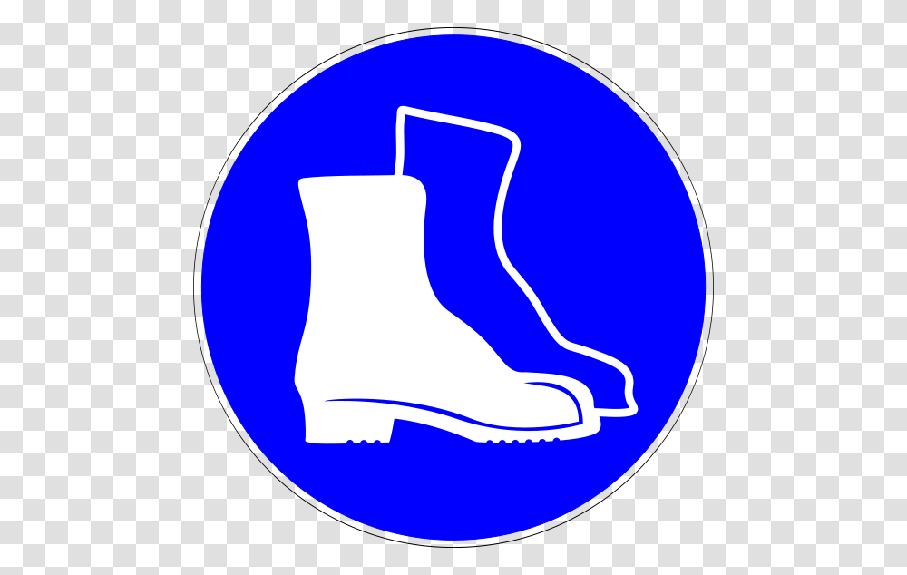 Mandatory Action Safety Signs Protective Footwear Sign Projects, Apparel, Shoe, Christmas Stocking Transparent Png
