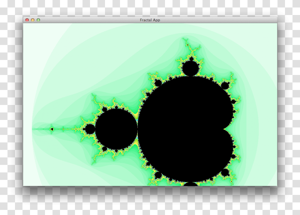 Mandelbrot Set On A Graph, Green, Pattern Transparent Png