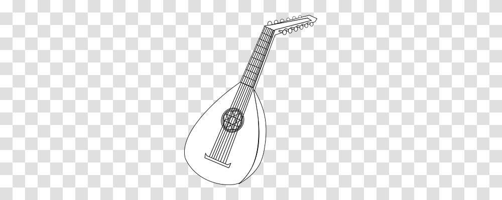 Mandolin Music, Lute, Musical Instrument, Sword Transparent Png