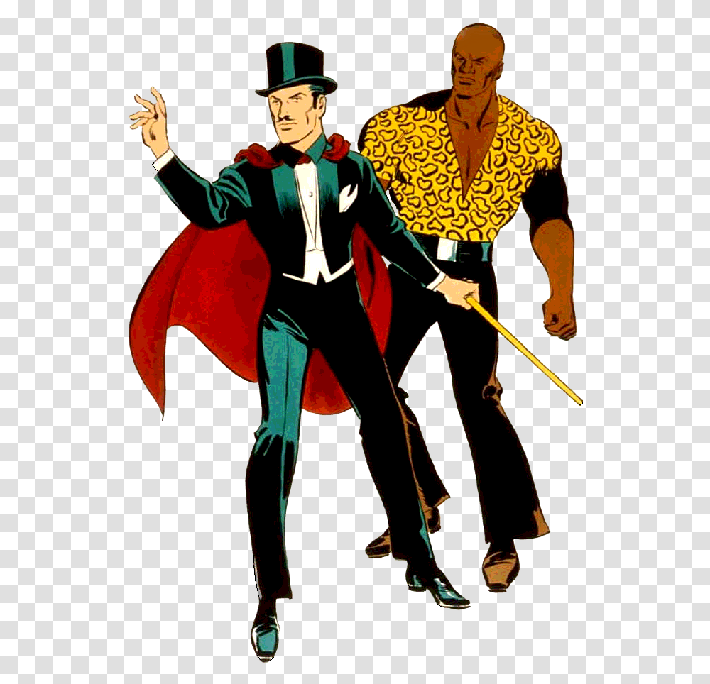 Mandrake The Magician And Lothar Mandrake The Magician Lothar, Performer, Person, Human, Leisure Activities Transparent Png