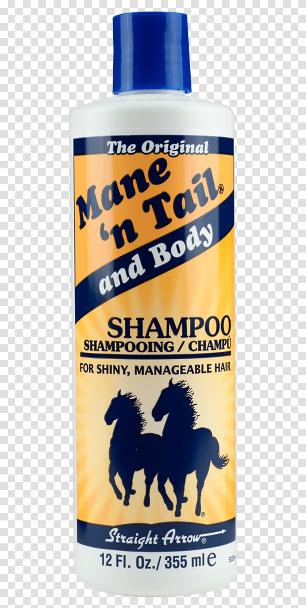 Mane N Tail Shampoo 12 Oz Mane N Tail Shampoo, Bottle, Beer, Alcohol, Beverage Transparent Png