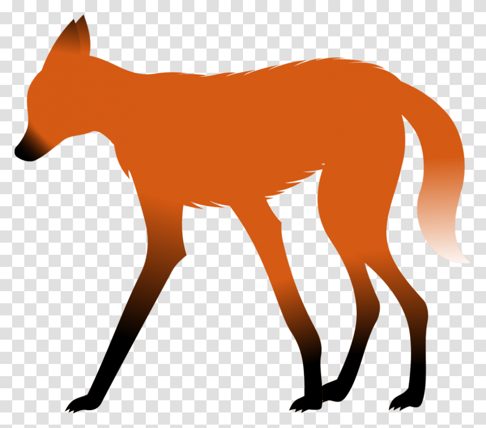Maned Wolf By Nevalt, Mammal, Animal, Wildlife, Coyote Transparent Png