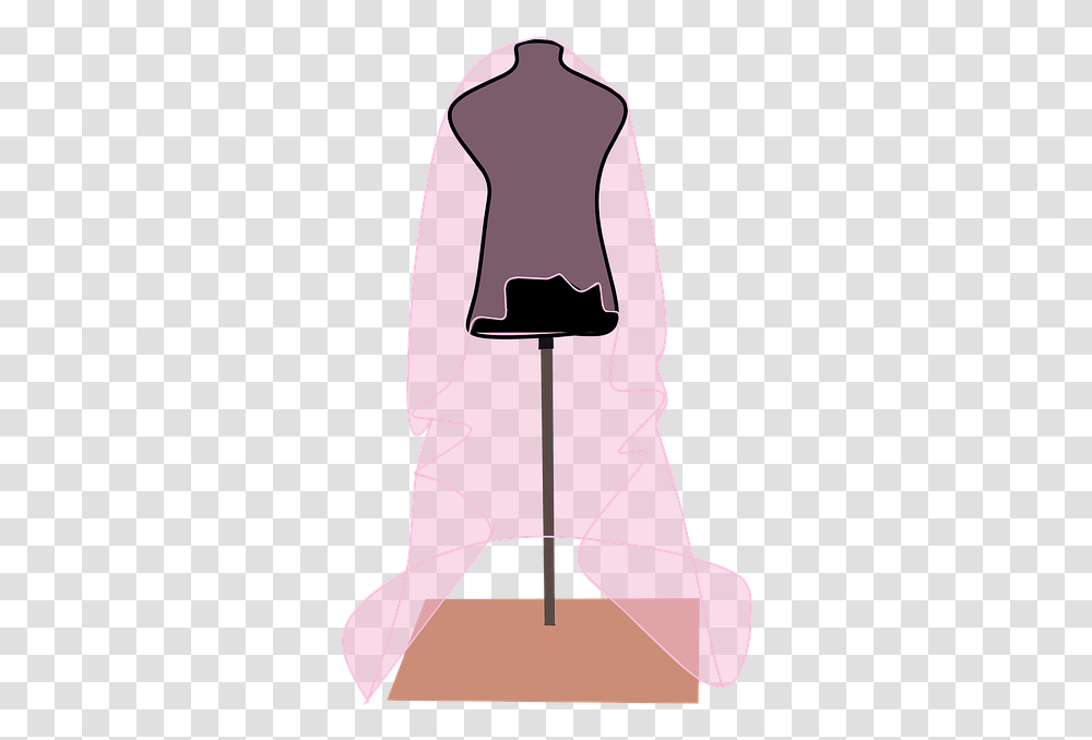 Manequim Vestido Vestido De Cabelo Rosa Casamento Fashion Mannequin Cartoon, Coat, Suit, Overcoat Transparent Png