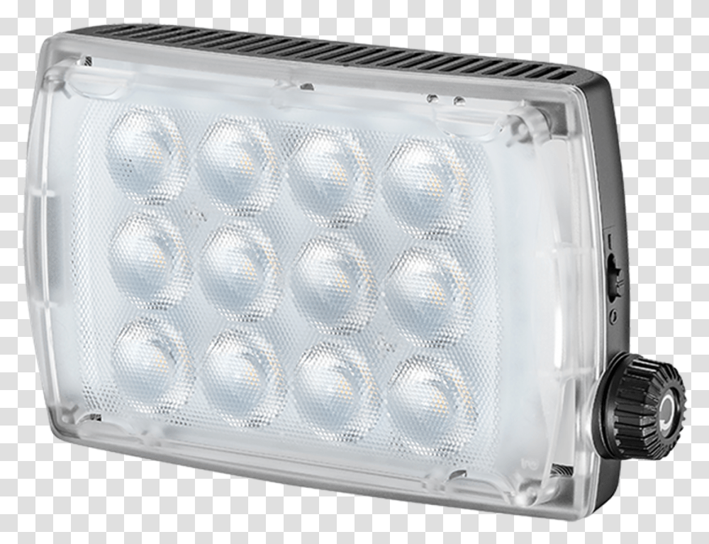 Manfrotto Led Light Spectra2, Lighting, Light Fixture, Aluminium, Spotlight Transparent Png