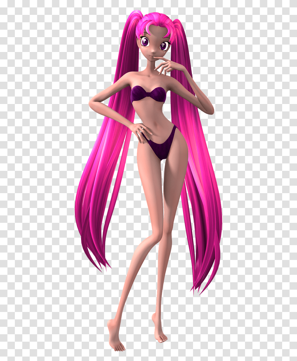 Manga Hair, Doll, Toy, Costume Transparent Png