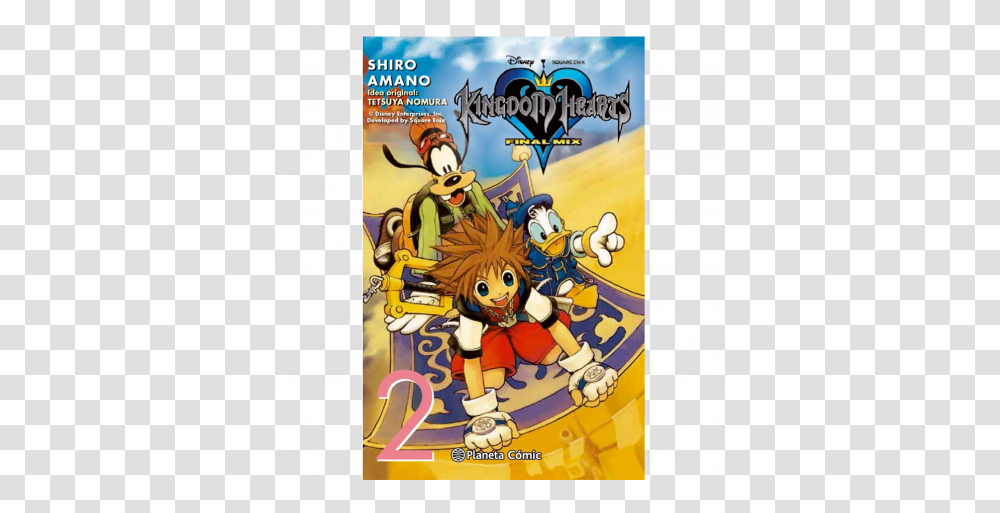 Manga Kingdom Hearts Final Mix Planeta 02 Kingdom Hearts The Book, Leisure Activities, Comics, Circus Transparent Png