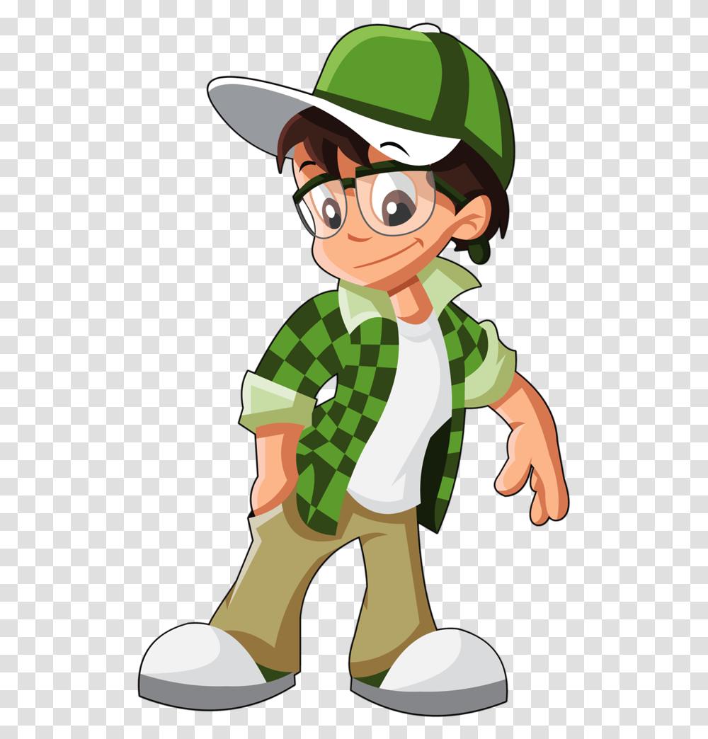 Manga Tones Boy With Cap Cartoon, Person, Elf, Outdoors, Sleeve Transparent Png