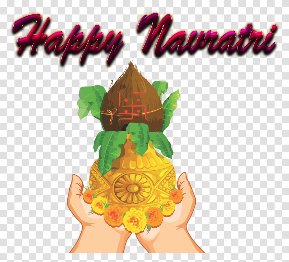 Mangal Kalash Download Navratri Special Offer, Birthday Cake, Food Transparent Png