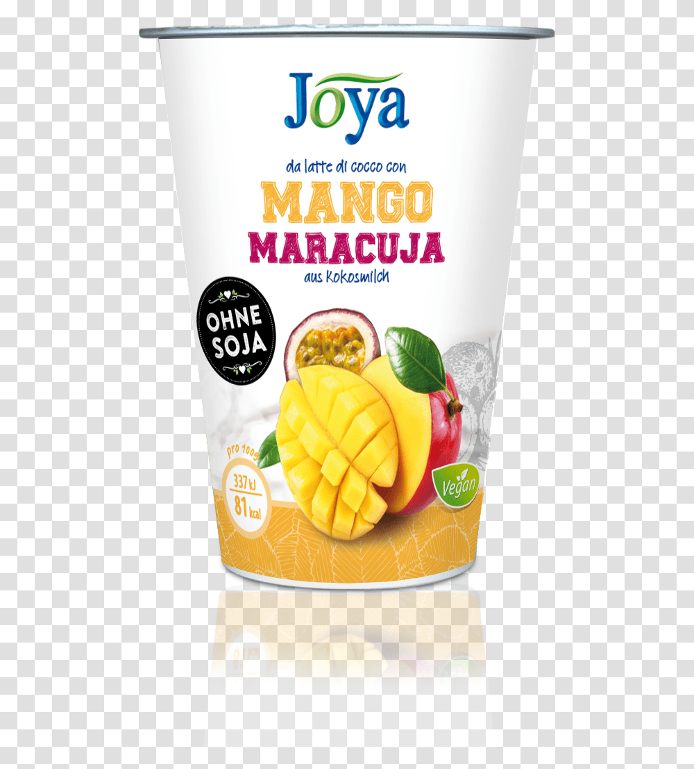 Mango Amp Passion Fruit Coconut Yogurt Alternative Joya, Plant, Food, Sliced, Peeps Transparent Png