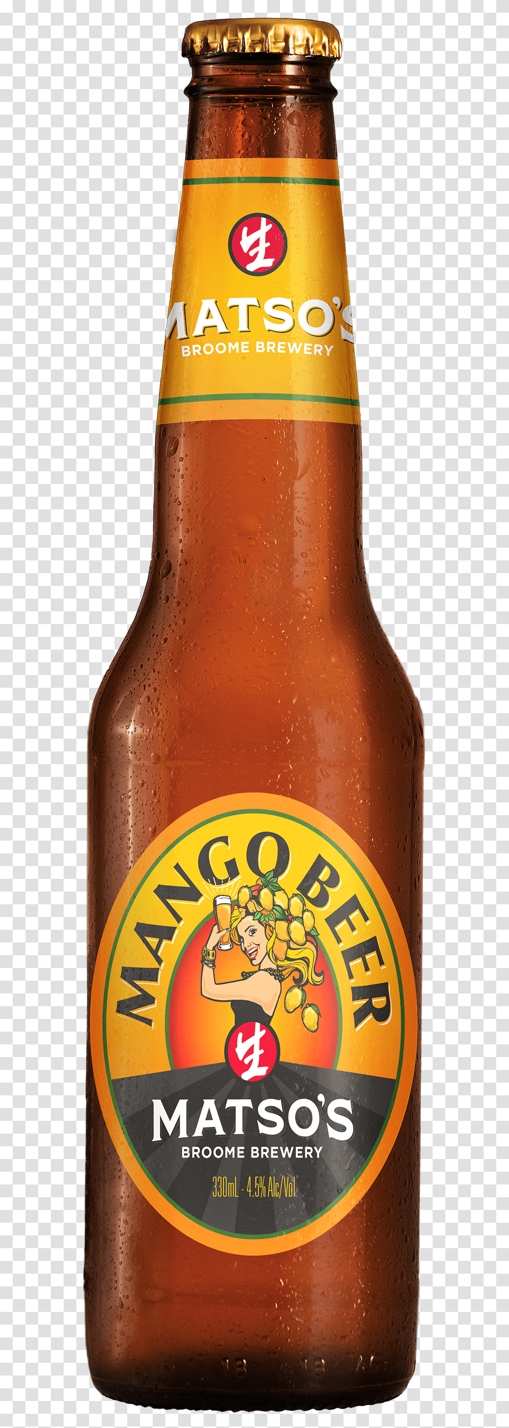 Mango Beer Beer Bottle, Alcohol, Beverage, Drink, Lager Transparent Png