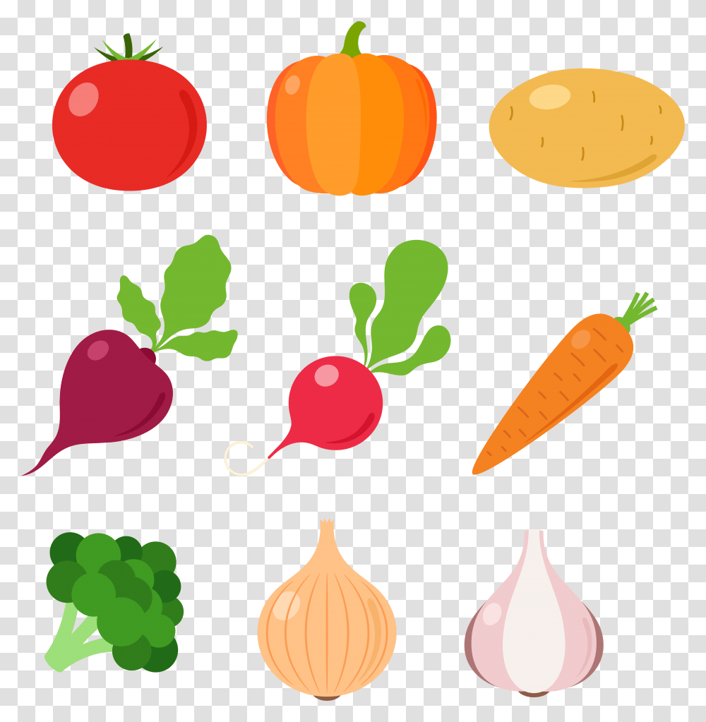 Овощи фрукты вектор