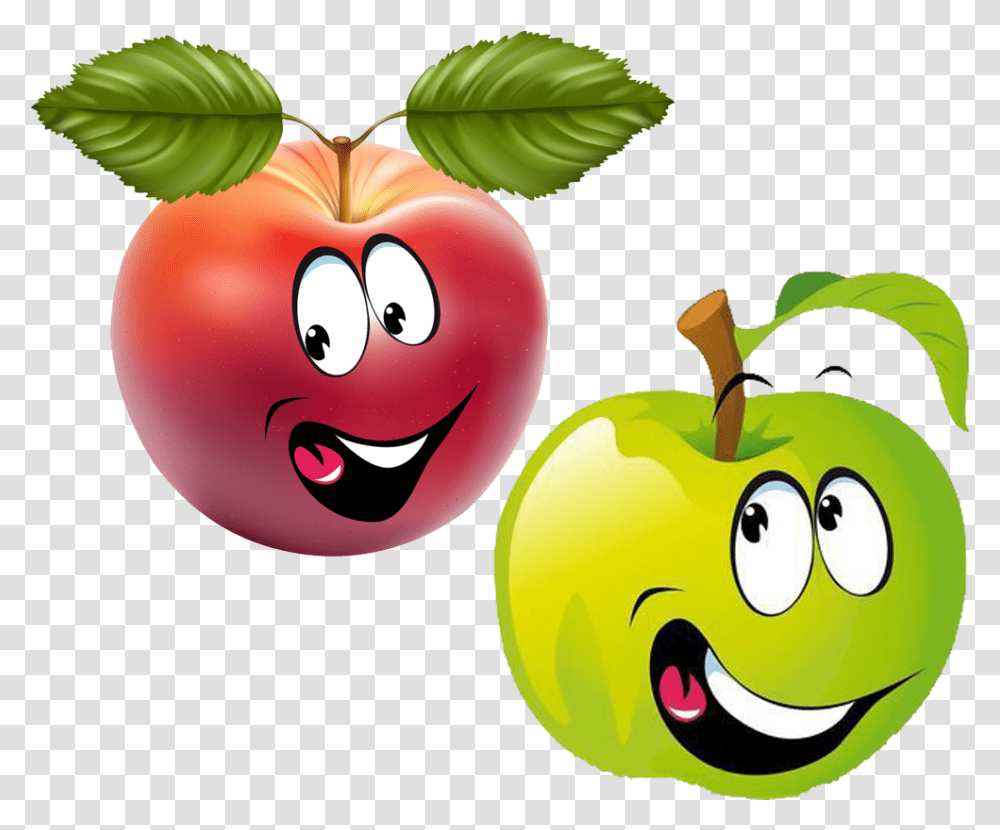 Mango Clipart Smile Fruits Clipart For Kids, Plant, Food, Green, Apple Transparent Png