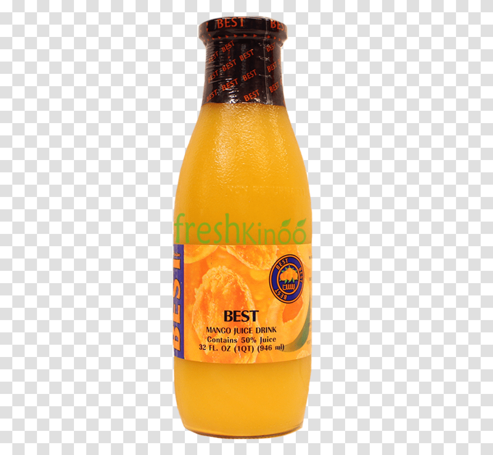 Mango Drink Glass Bottle, Juice, Beverage, Orange Juice, Beer Transparent Png