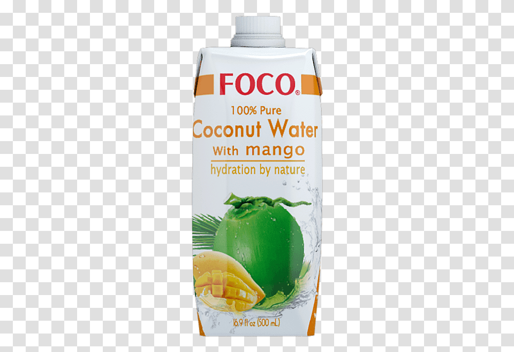 Mango Foco Coconut Water Mango, Plant, Food, Burger, Vegetable Transparent Png
