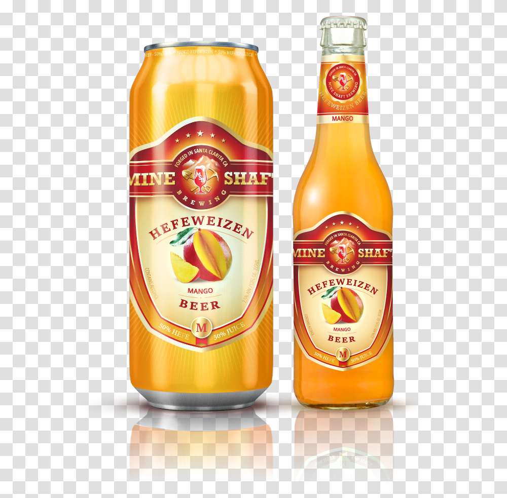 Mango Hefeweizen Wheat Beer, Liquor, Alcohol, Beverage, Drink Transparent Png