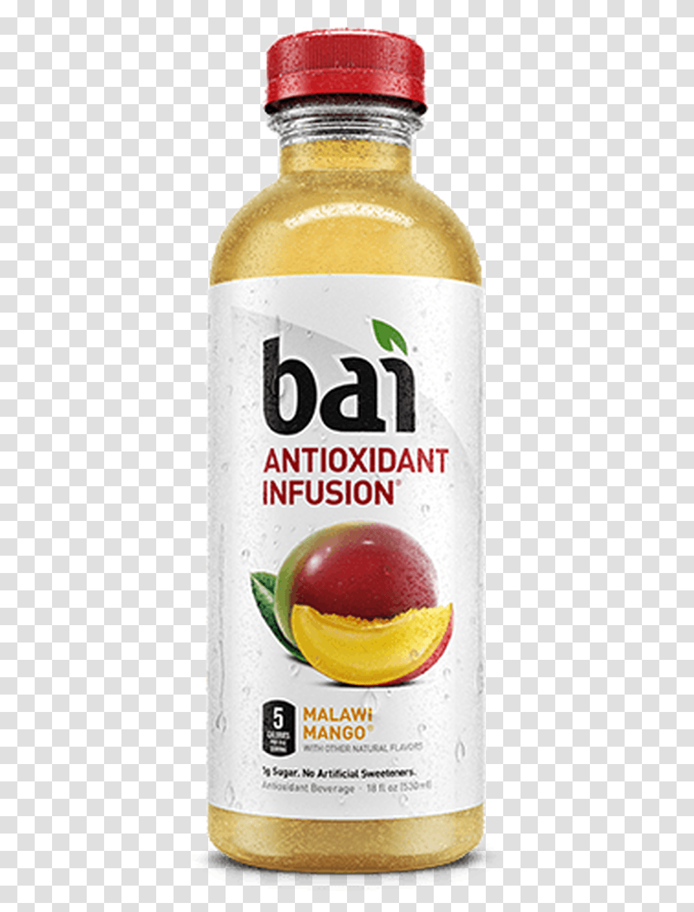 Mango Juice 530mlbaio Malawi Bai Coconut Lime, Food, Plant, Tin, Can Transparent Png