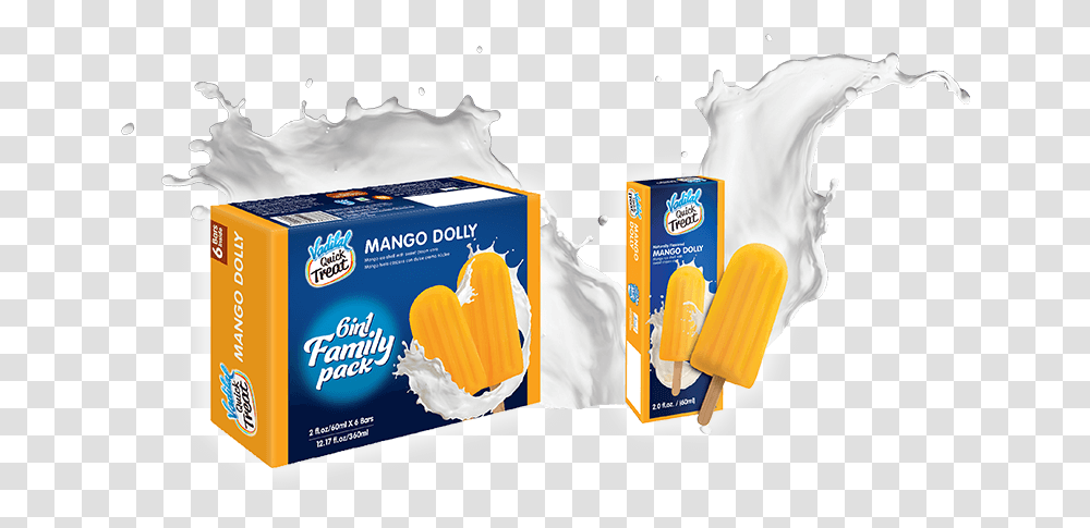 Mango Pack 6 In Ice Cream Chocobar Box, Dairy, Ice Pop, Food, Beverage Transparent Png