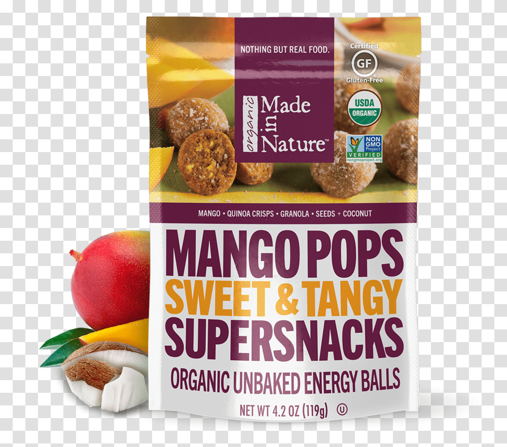 Mango Pops Superfood, Plant, Fruit, Produce, Peach Transparent Png