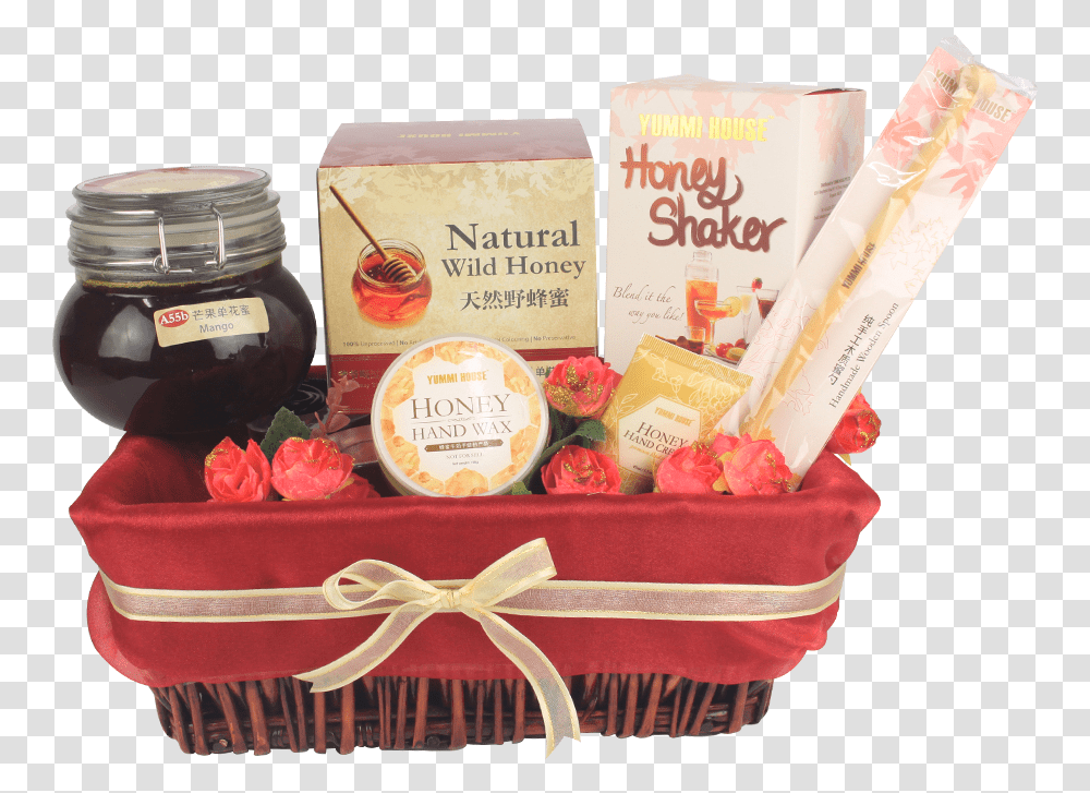 Mango Set Gift Basket, Food, Jar, Sweets, Confectionery Transparent Png