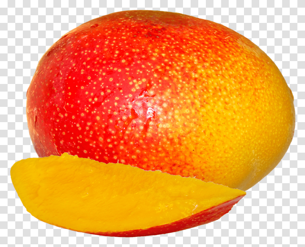 Mango Slice Image Mango Fruit, Plant, Food, Citrus Fruit, Orange Transparent Png