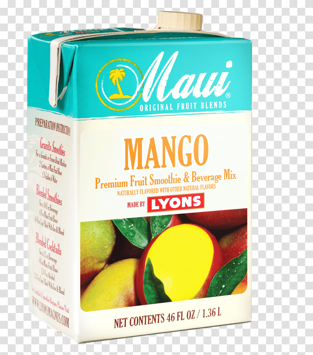 Mango Smoothie Mix Maui Smoothie Mix, Food, Plant, Bowl, Beverage Transparent Png