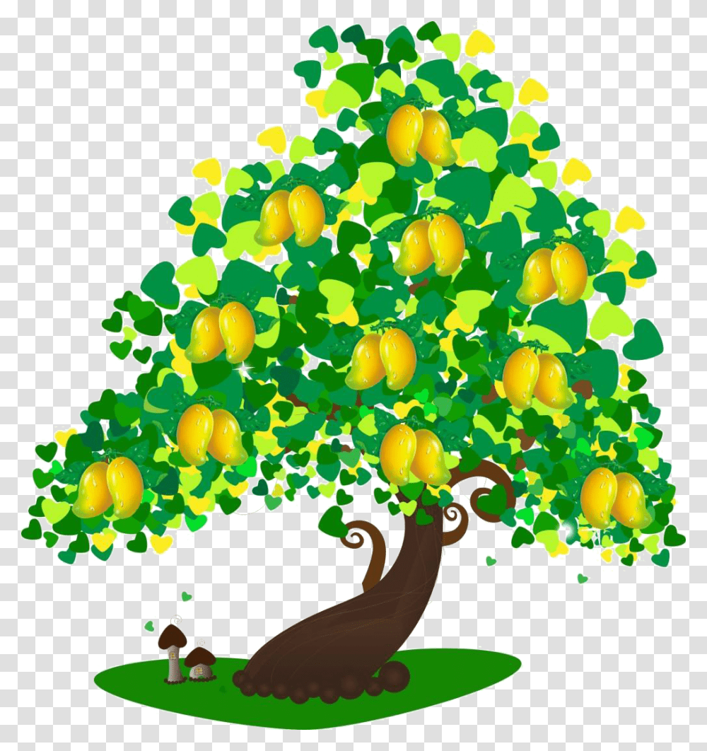 Mango Tree Clipart, Plant, Floral Design, Pattern Transparent Png