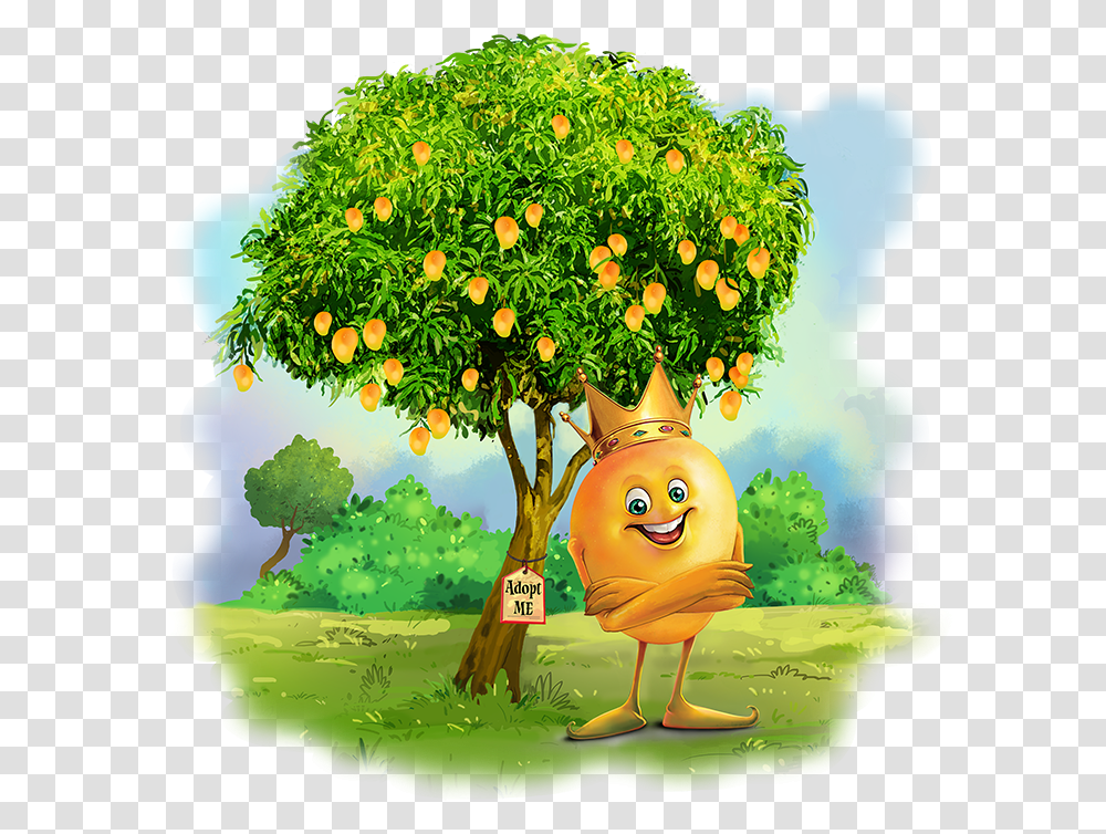 Mango Tree Clipart, Plant, Green, Face Transparent Png