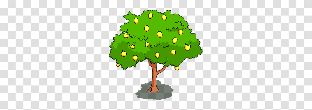 Mango Tree Clipart Vectors And Icons For Free Download, Plant, Ornament, Christmas Tree Transparent Png