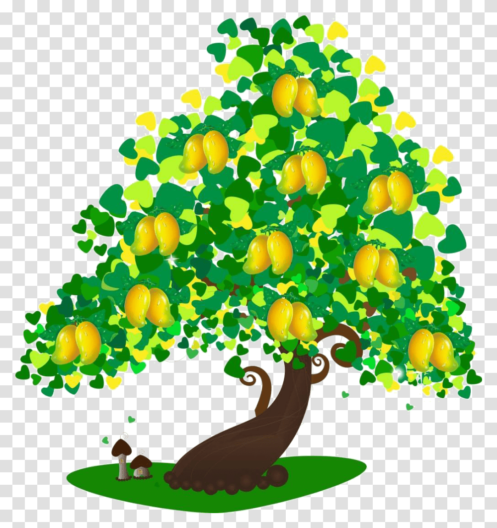 Mango Tree Mango Tree Clipart, Plant, Graphics, Floral Design, Pattern Transparent Png