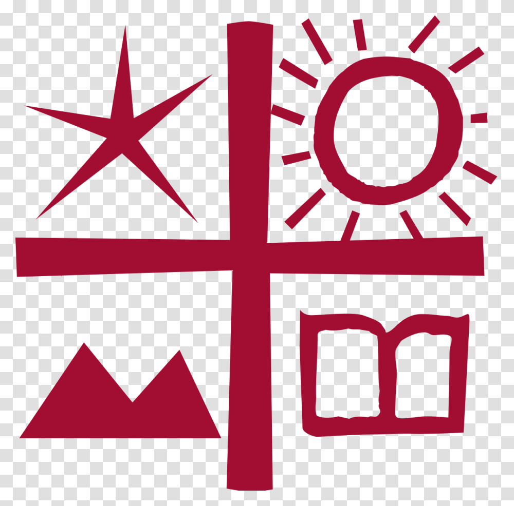 Manhattanville College, Cross, Star Symbol, Logo Transparent Png