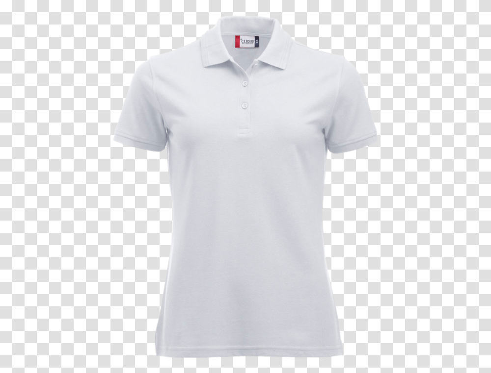 Manhatten Polo Tee Women Womens White Polo Shirt, Clothing, T-Shirt, Sleeve, Person Transparent Png