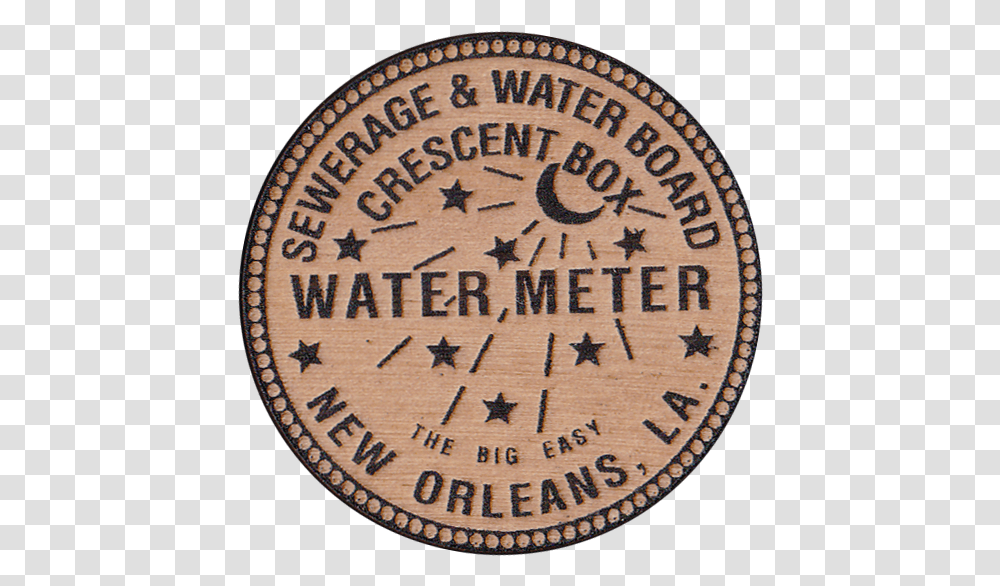Manhole Cover Magnets New Orleans Crescent City - Rethinktank, Rug, Label, Text, Logo Transparent Png