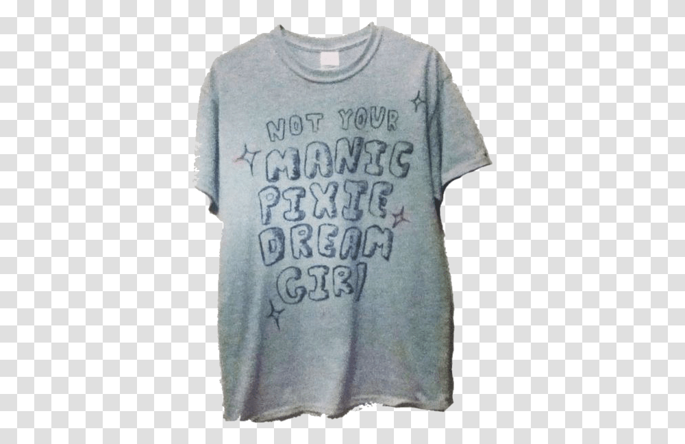 Manic Pixie Dream Girl Shirt, Apparel, T-Shirt, Sleeve Transparent Png