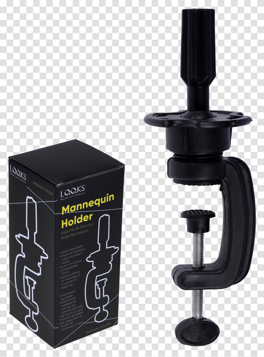 Manikin Holder 1dzbox Wig, Bottle, Microscope, Tool Transparent Png