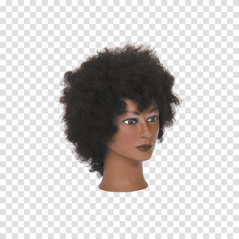 Manikin Michelle Manikin Wcurly Hair Black Hair Afro, Person, Human Transparent Png