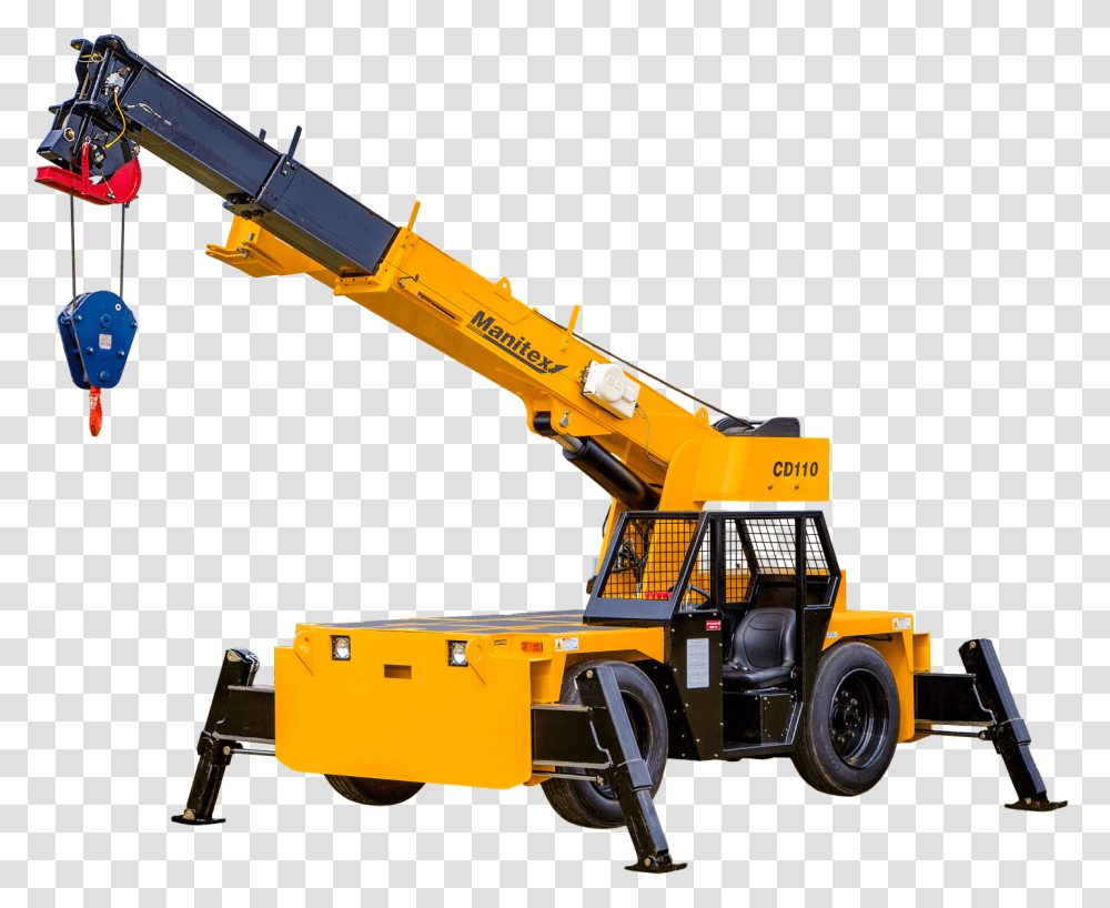 Manitex Cranes, Construction Crane, Lighting, Vehicle, Transportation Transparent Png
